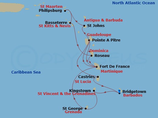Cruise Map