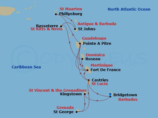 Cruise Map