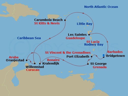 Cruise Map