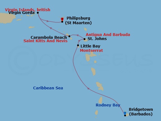 Cruise Map