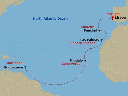 Cruise Map
