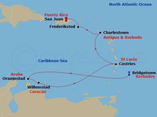 Cruise Map