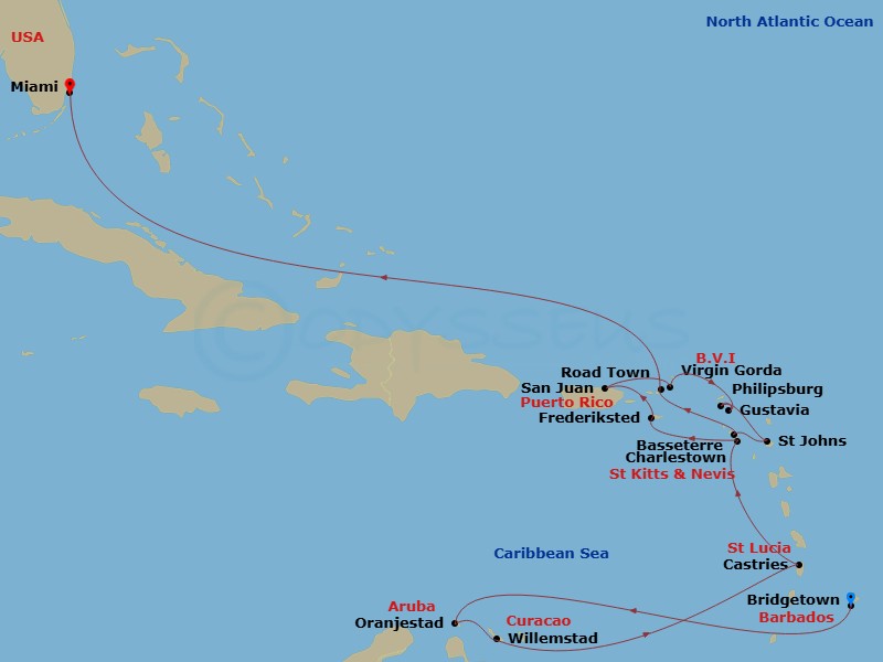 Cruise Map
