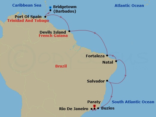 Cruise Map