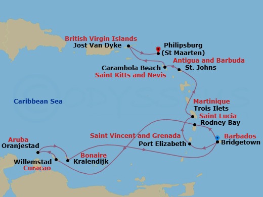 Cruise Map
