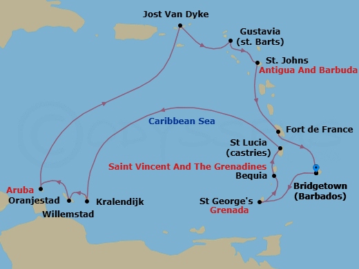 Cruise Map