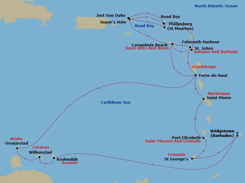 Cruise Map