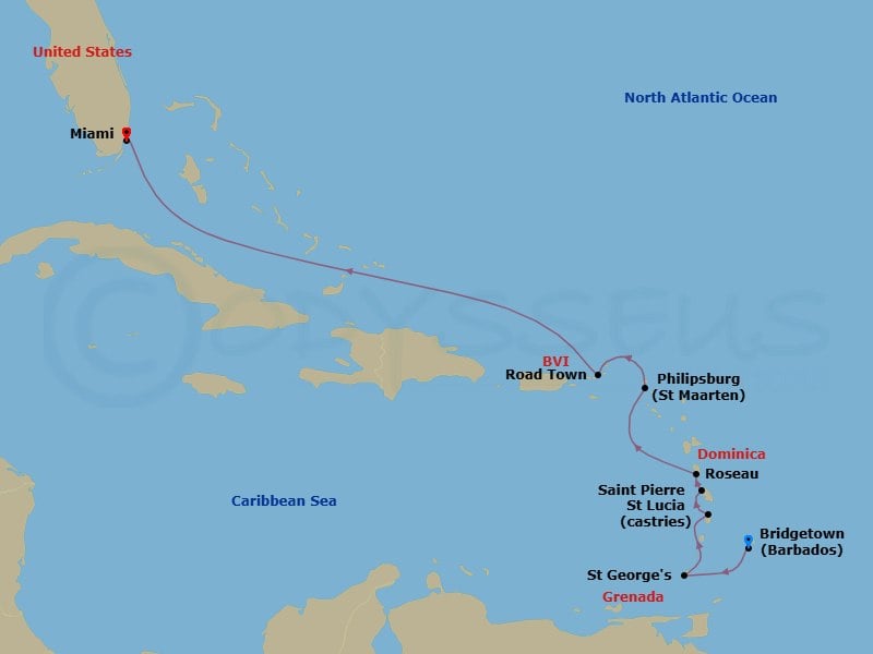 Cruise Map