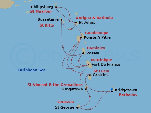 Cruise Map