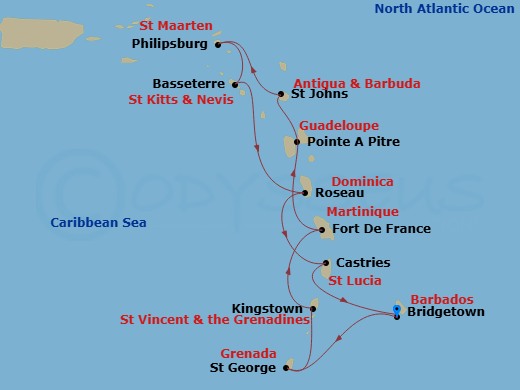 Cruise Map