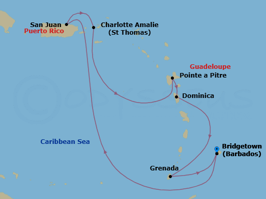 Cruise Map