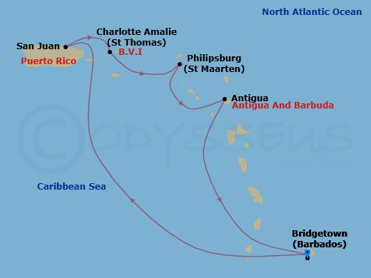 Cruise Map