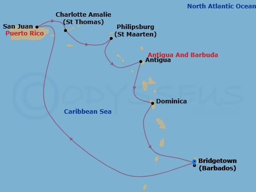 Cruise Map