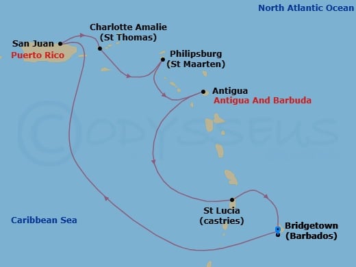 Cruise Map