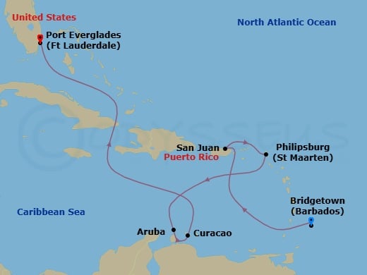 Cruise Map