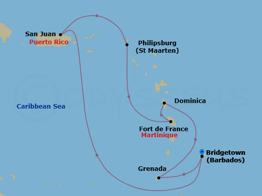 Cruise Map