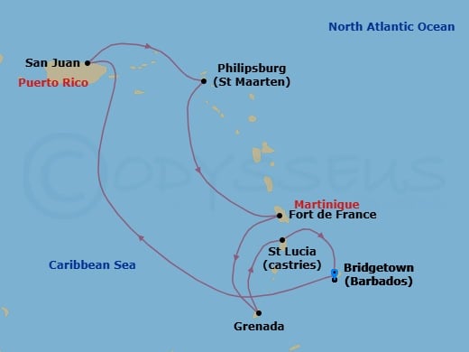 Cruise Map
