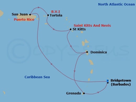 Cruise Map