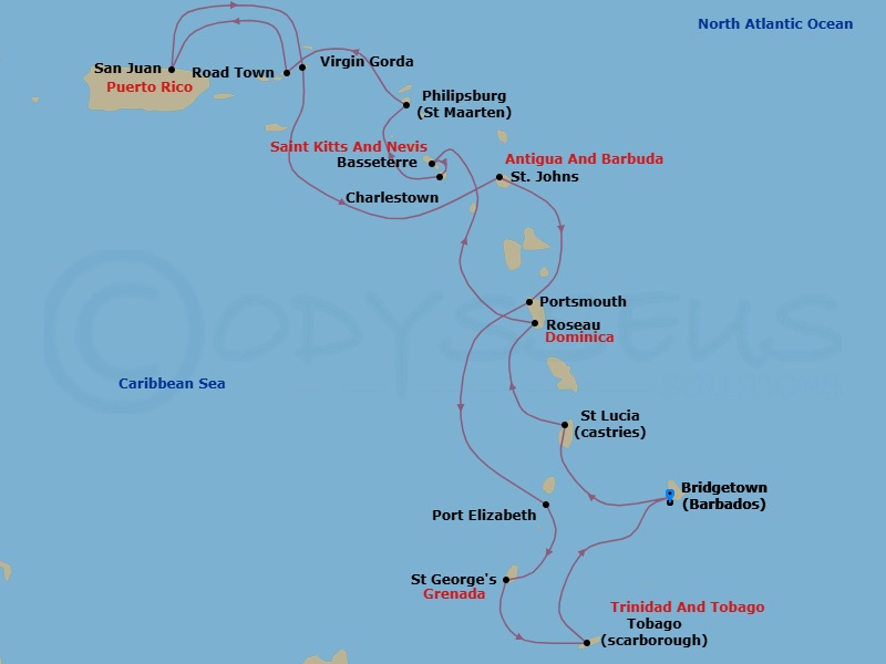 Cruise Map