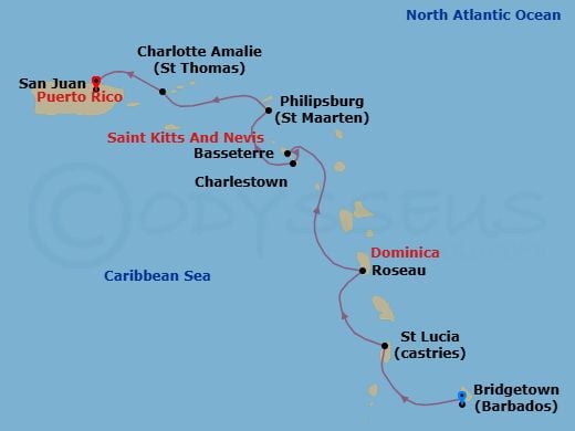 Cruise Map