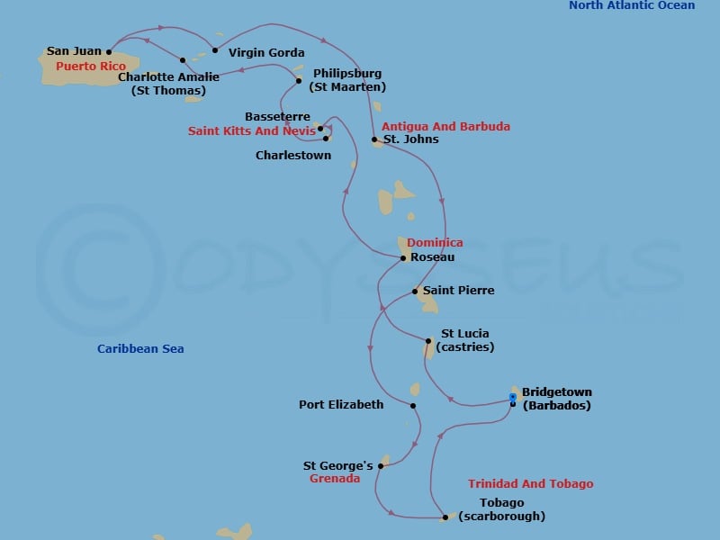 Cruise Map