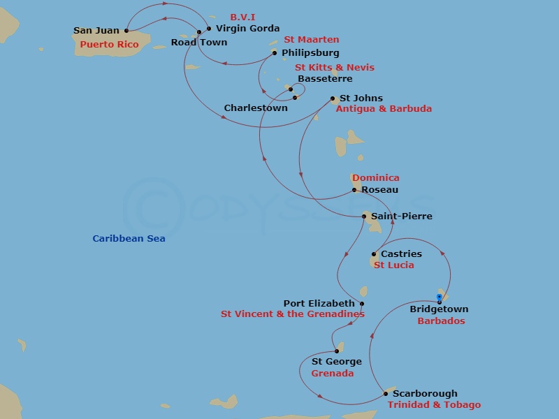 Cruise Map