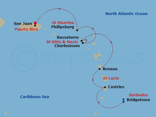 Cruise Map