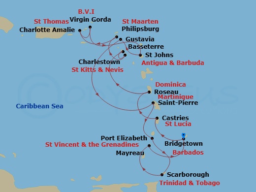 Cruise Map