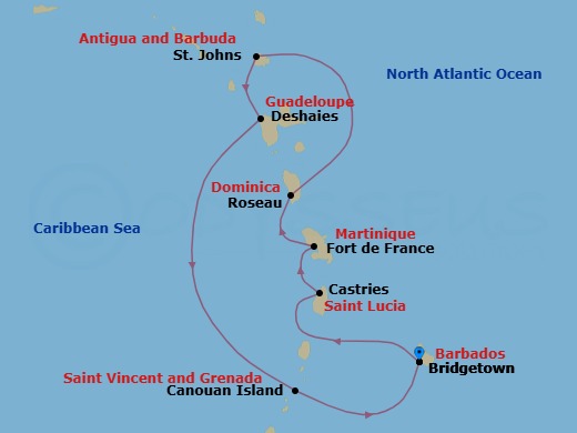 Cruise Map