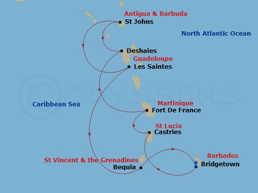 Cruise Map