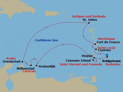 Cruise Map