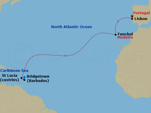 Cruise Map
