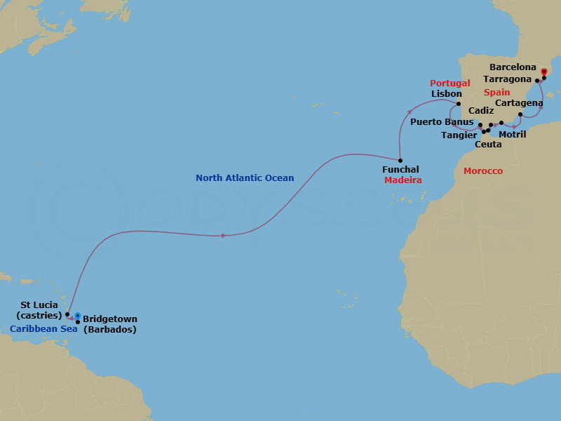 Cruise Map