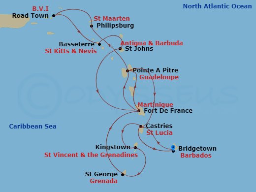 Cruise Map