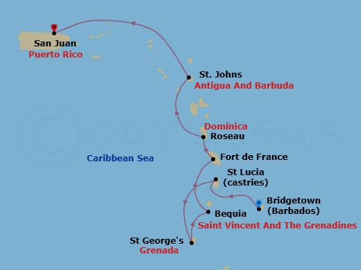 Cruise Map