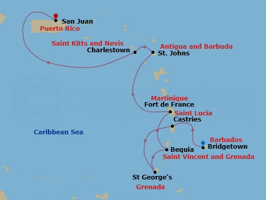 Cruise Map