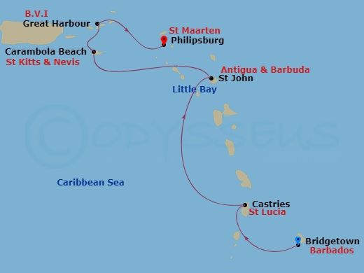 Cruise Map