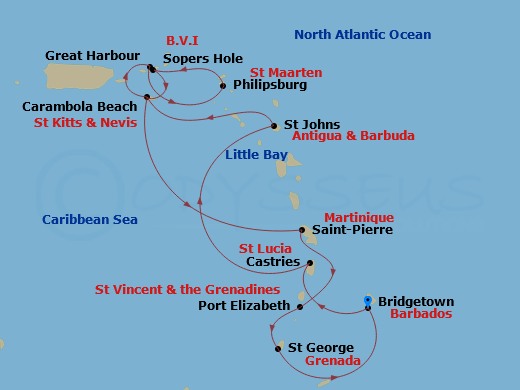 Cruise Map