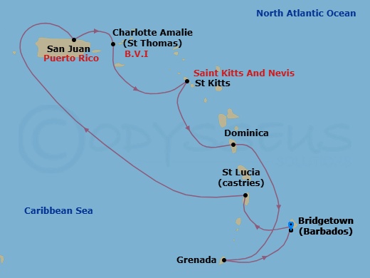Cruise Map