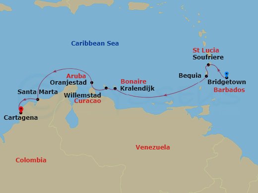 Cruise Map