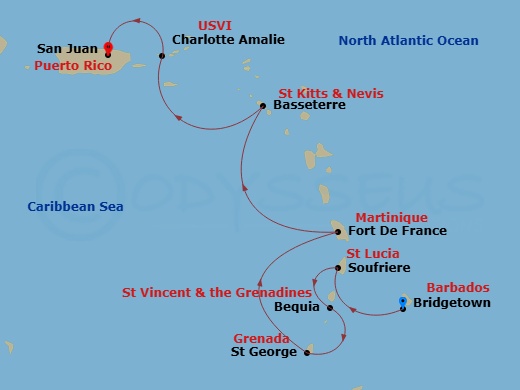 Cruise Map