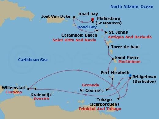 Cruise Map
