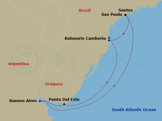 Cruise Map
