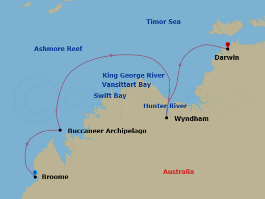 Cruise Map