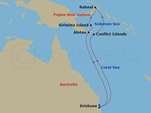 Cruise Map