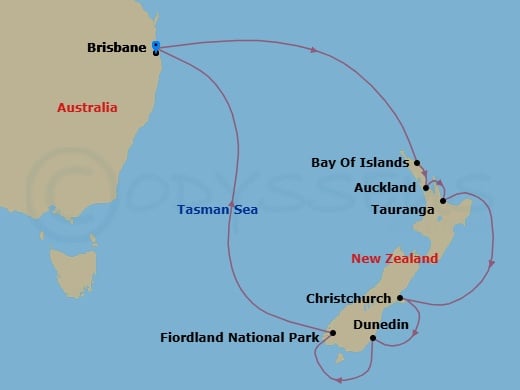 Cruise Map