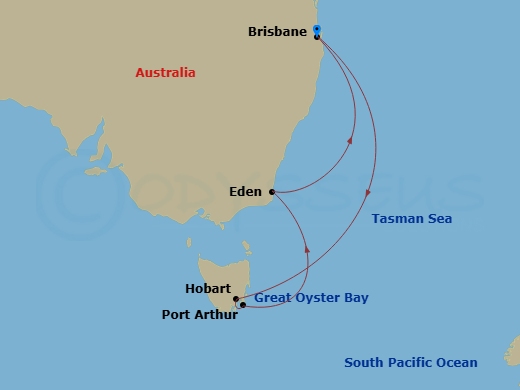 Cruise Map