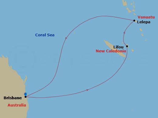 Cruise Map