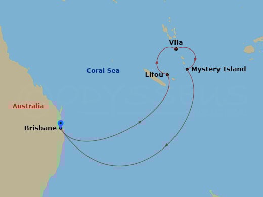 Cruise Map