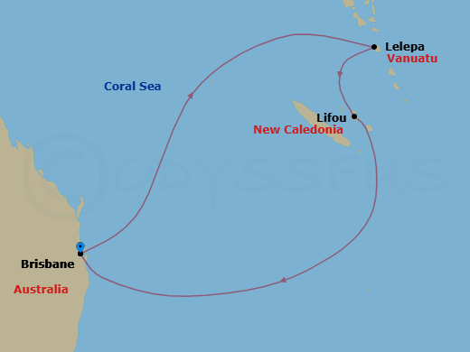 Cruise Map